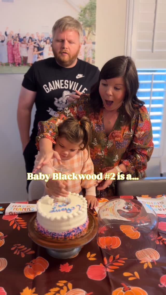 It’s with so much joy we share, Baby Gaines #2 is a….

!!!!!!

Our only prayer was a happy & healthy baby, but we’re beyond excited and thankful for sweet sisters! I cannot wait to see the love these two have for each other, and for more princess dresses, bows, and girly girl fun! What a gift to raise these precious little ladies! Lucy Susan, mom, dad & Eliza cannot wait to love you! 🩷🩷

#genderreveal #babynumber2 #girlmom